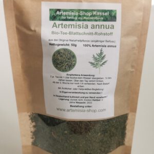 Artemisia annua Bio-Tee-Blattschnitt-Rohstoff - 50 g